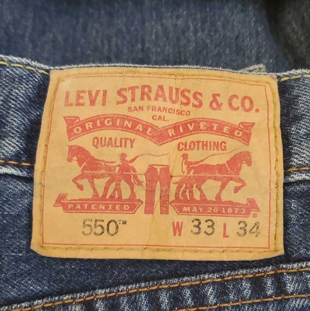 Levi's Men's Relaxed Fit Blue Jeans
